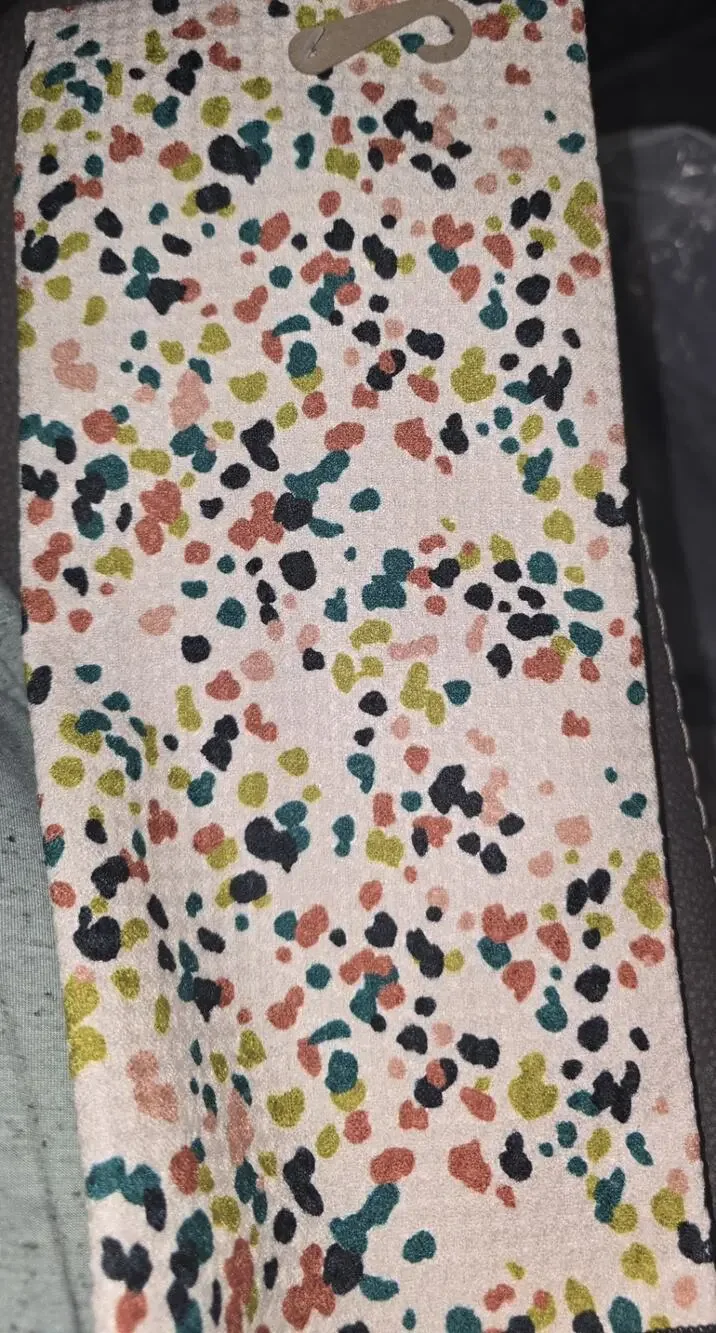 2 Room Essentials Splatter Green Kitchen Dish Towel 16x26 Cotton Blend Absorbent